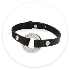 LovingPet - Italian Steel Leather Urn Bracelet